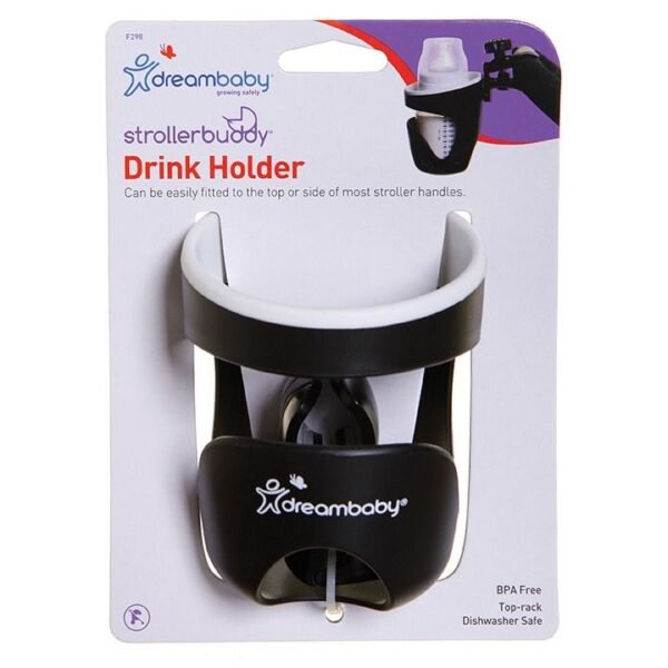 Dreambaby Drink Holder – Black @ Little'Uns Retail Ltd