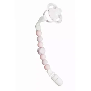 Nibbling Geo Dummy Clip – Lilac @ Little'Uns Retail Ltd