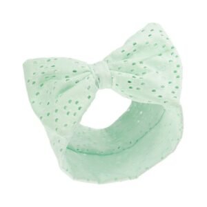 Mint headband with bow @ Little'Uns Retail Ltd