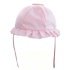Pink Plain Cloche Hat
