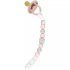 Nibbling Geo Dummy Clip – PinkGrey @ Little'Uns Retail Ltd