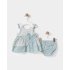 Baby Girls Stripe Spanish Dress & Panties Set @ Little'Uns Retail Ltd