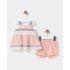 Baby Girls Floral Spanish Lace Dress & Panties Set