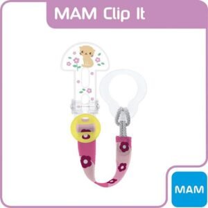 MAM Soother Saver Clip It Girl @ Little'Uns Retail Ltd