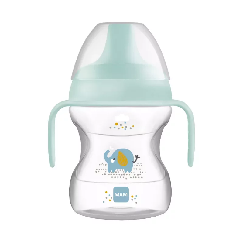 Mam Learn To Drink Cup 190ml With Handles And Soother