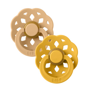 BIBS Boheme 2 PACK Desert Sand/Honey Bee @ Little'Uns Retail Ltd