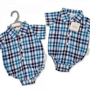 Baby Boys Woven Bodysuit @ Little'Uns Retail Ltd