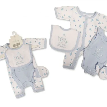 Premature Baby Boys Incubator 4 Pieces Set 4-5lbs @ Little'Uns Retail Ltd