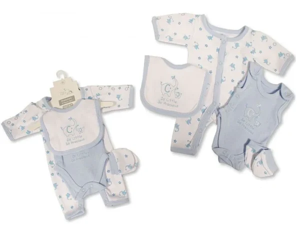 Premature Baby Boys Incubator 4 Pieces Set 4-5lbs @ Little'Uns Retail Ltd