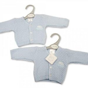 Baby Boys Premature Knitted Cardigan @ Little'Uns Retail Ltd