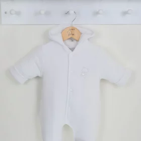 Pex Spanish Cuddles Snowsuit-white