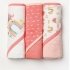 Rainbow 3Pk Baby Hooded Towels @ Little'Uns Retail Ltd