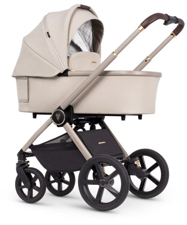 Tinum Upline Slate Beige Pram @ Little'Uns Retail Ltd