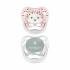 Dr Brown’s Soother Stg 1 Pink & Grey 2pk