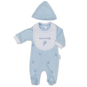 Premature baby All in One with Bib and Hat @ Little'Uns Retail Ltd