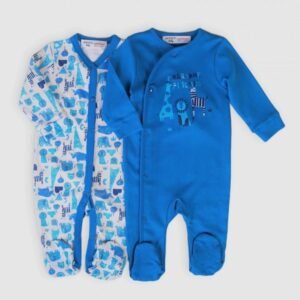 Minoti 2Pk Roarsome Sleepsuits @ Little'Uns Retail Ltd