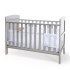 Clair De Lune Grey Cot Bed Breathable Bumpers