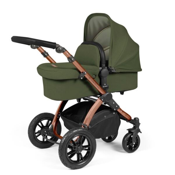 Stomp Luxe All-in-one I Size Travel System With Isofix Base Desert