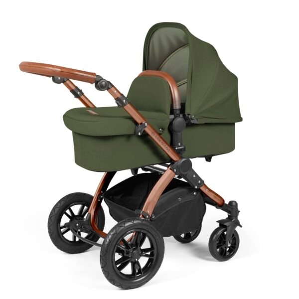 Stomp Luxe All-in-one I Size Travel System With Isofix Base Desert