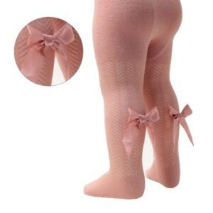 Mustard Baby Tights With Bow (copy)