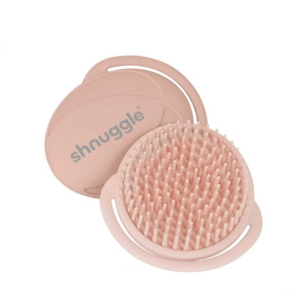 Shnuggle Bath Baby Brush Pink