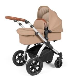 Stomp Luxe All-in-one I Size Travel System With Isofix Base Desert