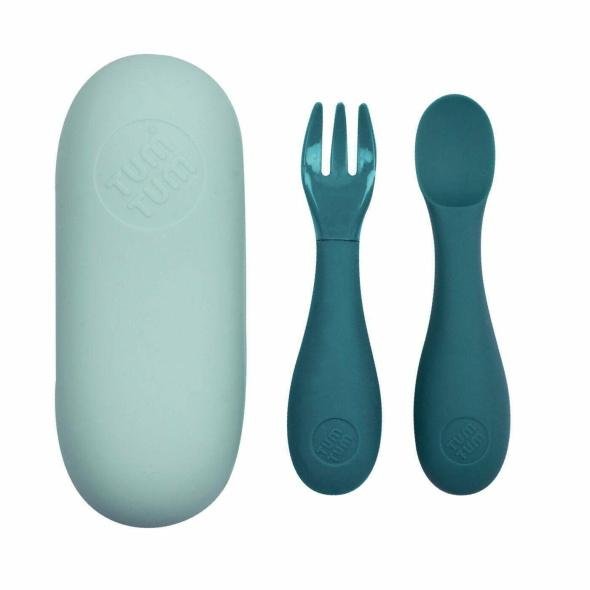 Tumtum Silicone Cutlery With Case