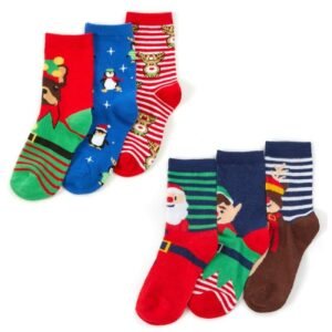 Kids 3pk Christmas Socks