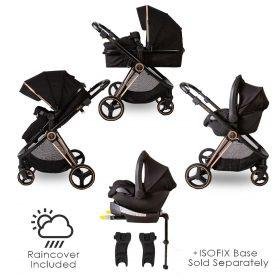 Push Me Pace 3 In 1 Travel System With Infant Carrier - Amber