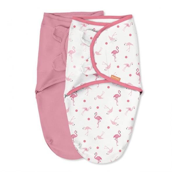 Swaddleme Original Flamingo Swaddle 2pk