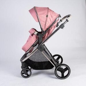 Push Me Pace 3 In 1 Travel System With Infant Carrier – Blush