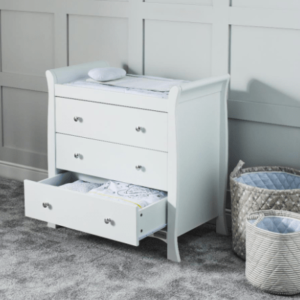 Ickle Bubba Snowdon Changing Unit – White