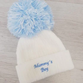 Mummys Boy/girl Pom Winter Hat