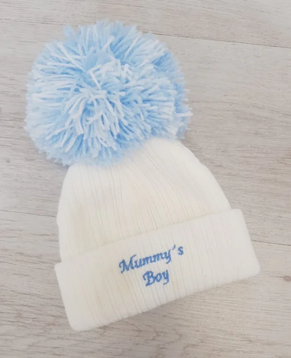 Mummys Boy/girl Pom Winter Hat
