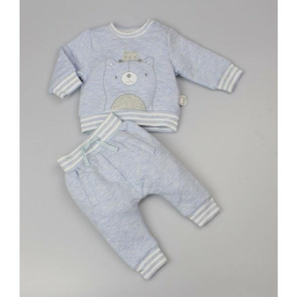 Baby boys Quilted Top And Trouser Set