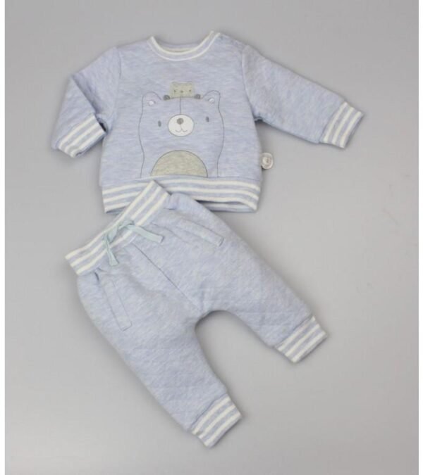 Baby boys Quilted Top And Trouser Set