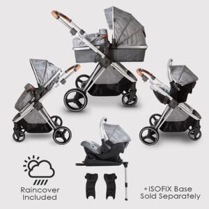 Push Me Pace 3 In 1 Travel System With Infant Carrier – Shadow