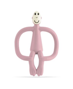 Matchstick Monkey Teething Toy Dusty Pink