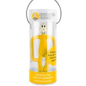 Matchstick Monkey Teething Toy Yellow