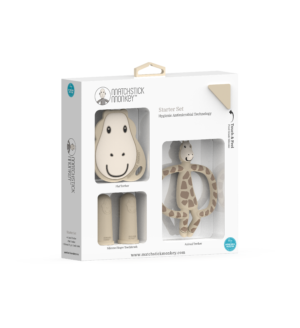 Matchstick Monkey Teething Starter Set Cool Grey (copy)