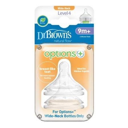 Dr. Brown’s Options+ 6m Teat 2pk (copy)