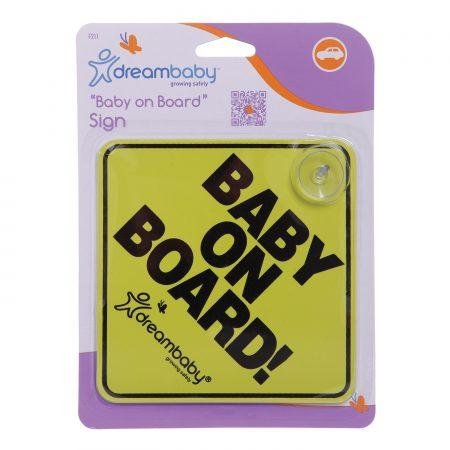 Dreambaby Baby On Board Sign