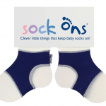 Sock Ons- Navy