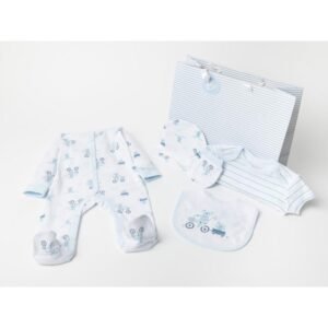 Rock A Bye Baby Boutique ‘bear’ Baby Boys 5 Piece Set