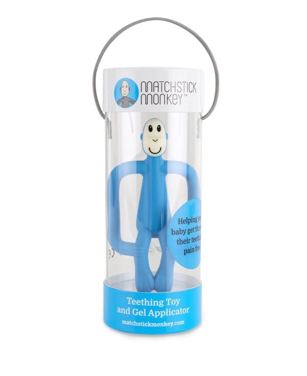 Matchstick Monkey Teething Toy Airforce Blue (copy)