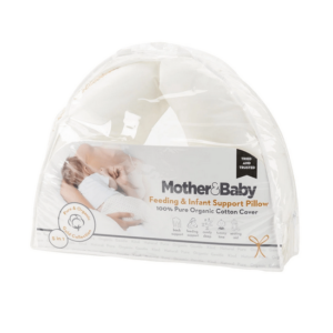 Mother&baby Organic Cotton Feeding And Infant Support Pillow