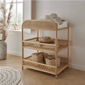 Aria 2 Piece Nursery Furniture Set – Rattan