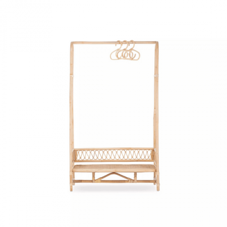 Aria Children’s Clothes Rail – Rattan