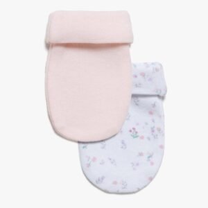 Cotton Mittens 2pk