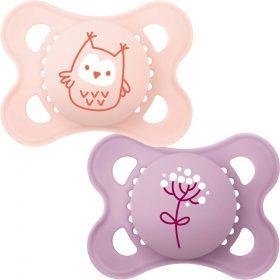 Mam Soother Original Colours Of Nature 0+ Months Pink